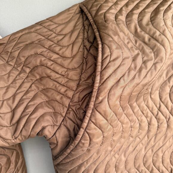 Vintage Mens Ralph Lauren brown quilted jacket - barn - chore - puffer - size L - Picture 5 of 16